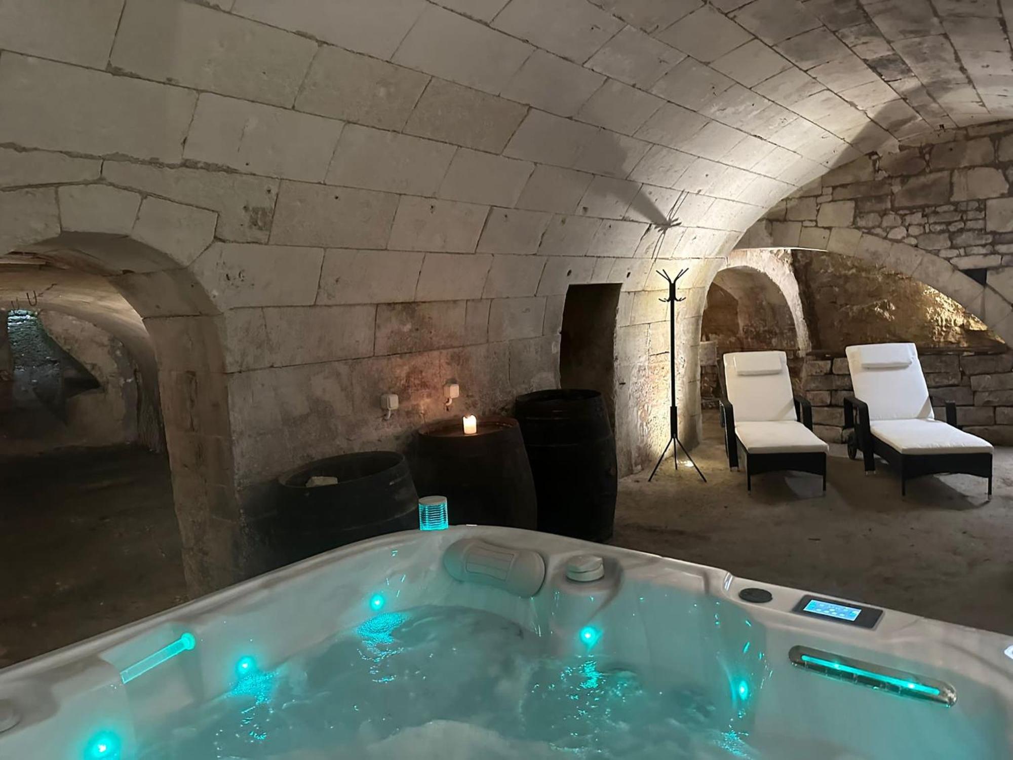 Gite Au Boom Coeur En Options Spa Et Repas Tourtenay Bagian luar foto